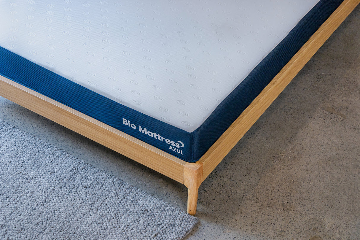 Colchón Bio Mattress Blue, frescura y confort que te acompañan durante el sueño.