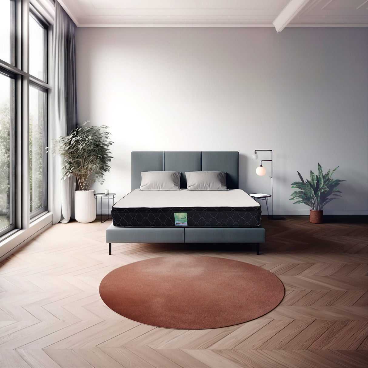 Colchón Madrid con resortes continuos