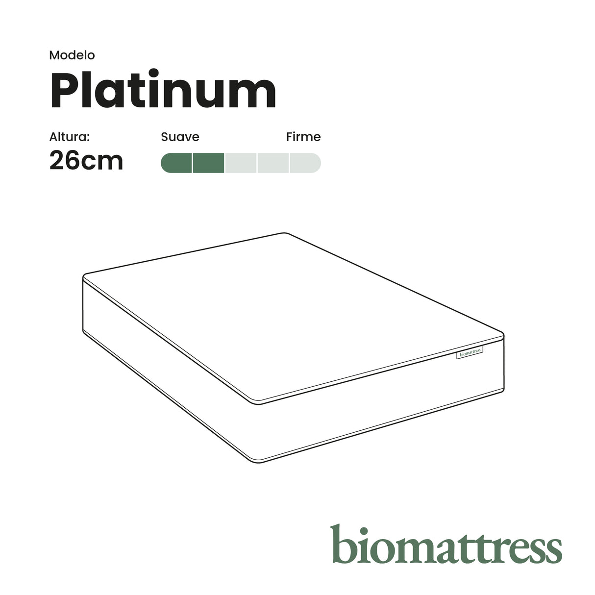 Colchón Biomattress Platinum