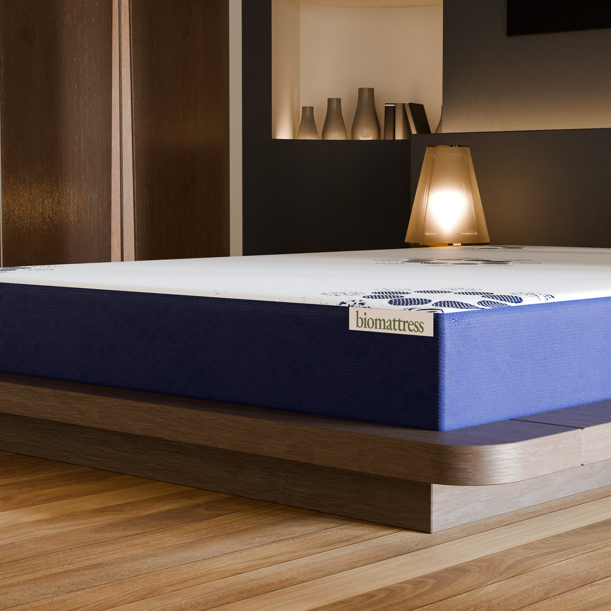 Colchón Bio Mattress Blue, frescura y confort que te acompañan durante el sueño.