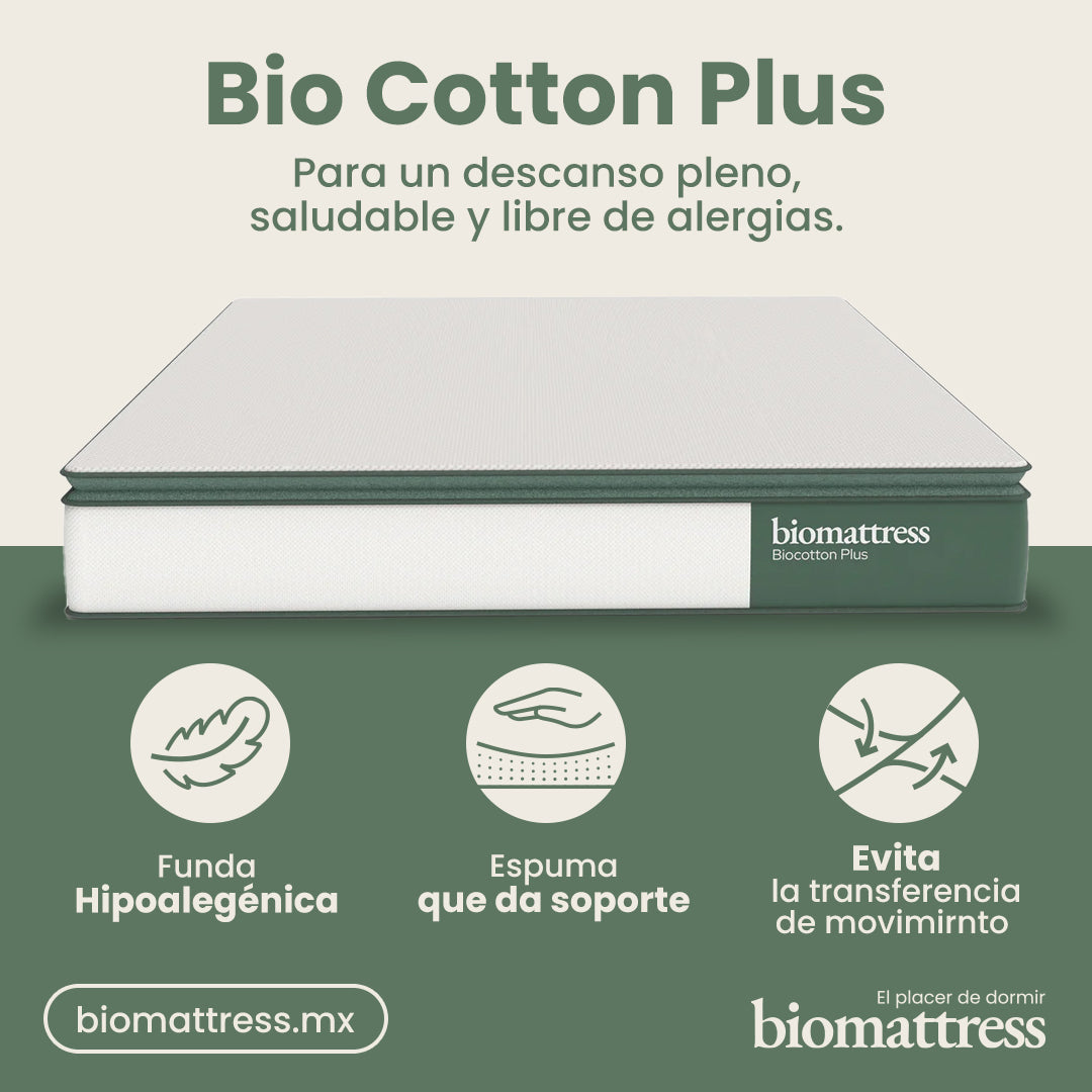 Colchón Biomattress Bio Cotton Plus
