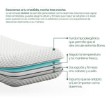 Almohada Bio Rest con 3 Capas Intercambiables