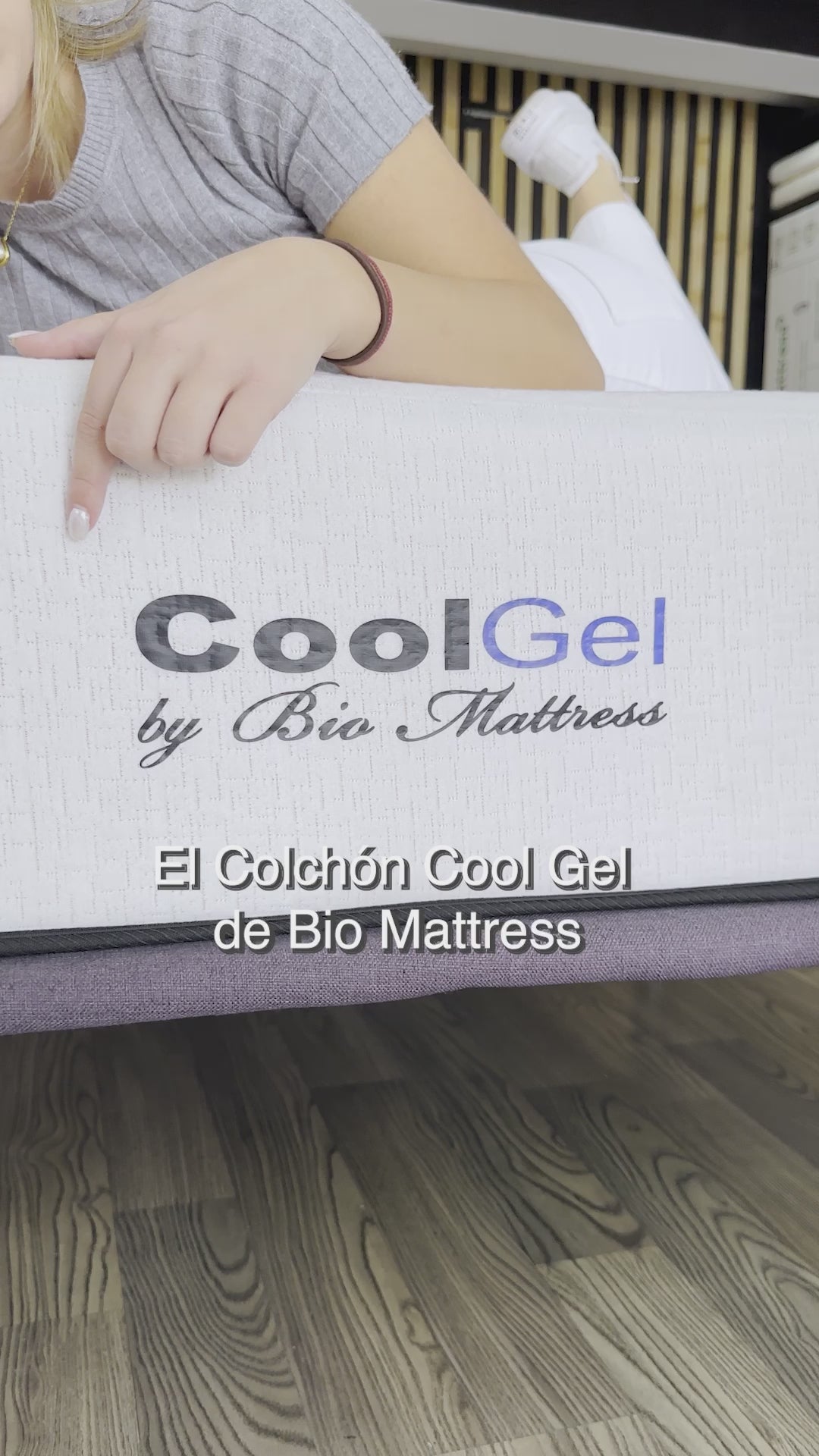 Colchón Bio Mattress Cool Gel, tu clave para un descanso fresco y confortable.