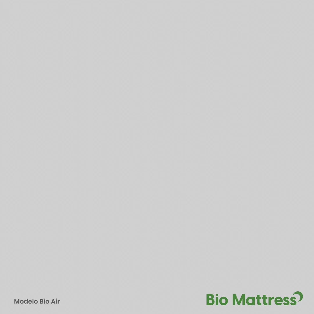 Colchón Bio Mattress Bio Air, máxima suavidad y frescura al descansar.