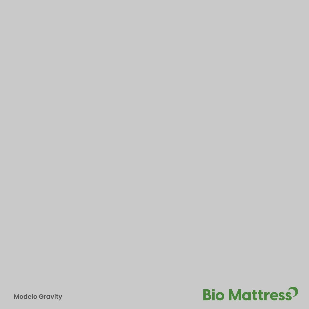 Colchón Bio Mattress Gravity, despierta sin dolores de espalda.